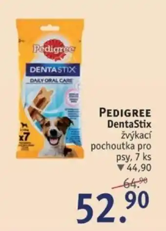 Rossmann PEDIGREE Dentastix žvýkací pochoutka pro psy nabídka