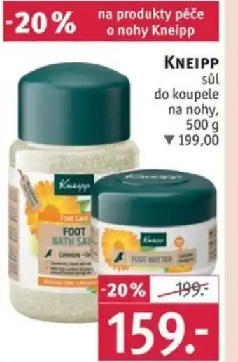 Rossmann KNEIPP sůl do koupele na nohy, 500 g nabídka