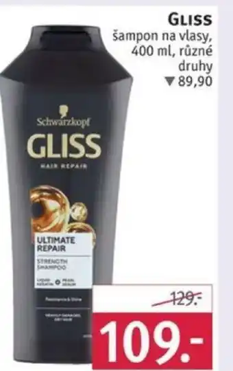 Rossmann GLISS šampon na vlasy, 400 ml nabídka