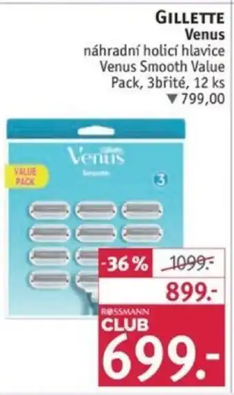 Rossmann GILLETTE Venus nabídka