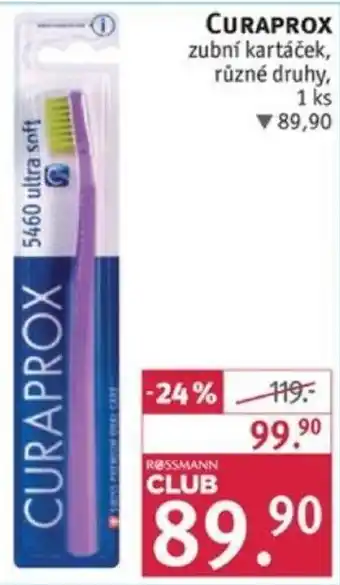 Rossmann CURAPROX zubní kartáček, různé druhy, 1 ks nabídka