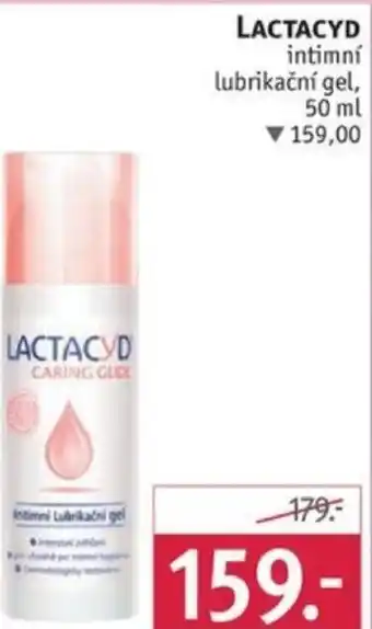Rossmann LACTACYD intimní lubrikační gel nabídka