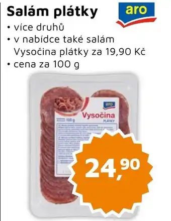 Můjobchod Salám plátky nabídka