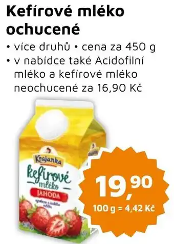 Můjobchod Kefírové mléko ochucené nabídka