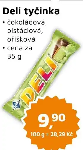 Můjobchod Deli tyčinka nabídka