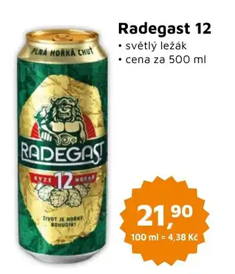 Můjobchod Radegast 12 nabídka