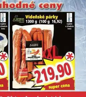 Norma Vídeňské párky nabídka