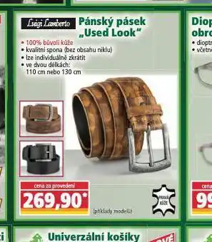 Norma Pánský pásek used look nabídka
