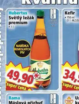 Norma Hubertus světlý ležák premium nabídka