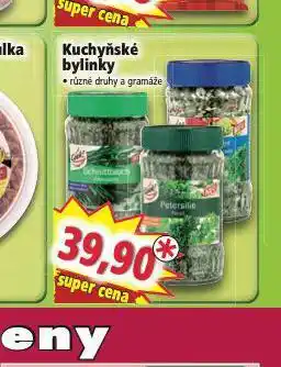 Norma Kuchyňské bylinky nabídka