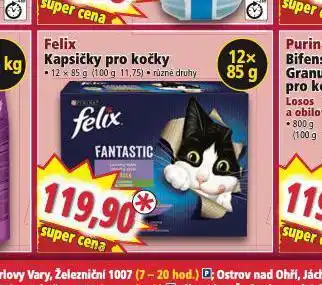 Norma Felix kapsičky pro kočky nabídka