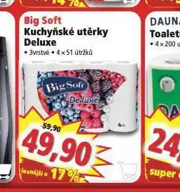 Norma Big soft kuchyňské utěrky deluxe nabídka