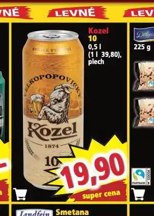Norma Pivo velkopopovický kozel 10 nabídka