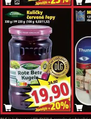 Norma Kuličky červené řepy nabídka