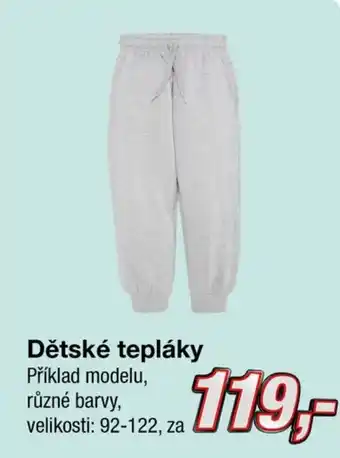 Kik Dětské tepláky nabídka