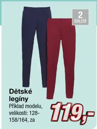 Kik Dětské legíny nabídka