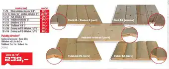 Uni Hobby Palubky dřevěné nabídka