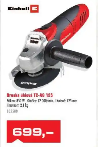 Uni Hobby Bruska úhlová TC-AG 125 nabídka
