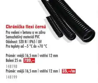 Uni Hobby Chránička flexi černá nabídka