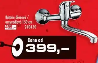 Uni Hobby Baterie dřezová/ umyvadlová 150 cm nabídka