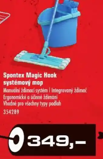 Uni Hobby Spontex Magic Hook systémový mop nabídka
