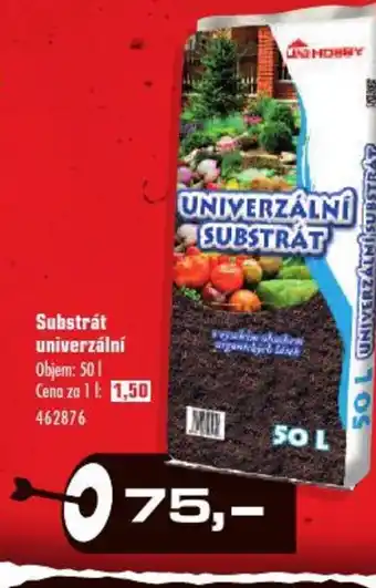 Uni Hobby Substrát univerzální nabídka