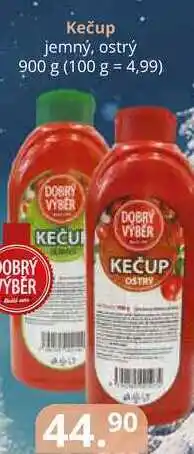 Potraviny CZ Kečup jemný, ostrý 900 g nabídka
