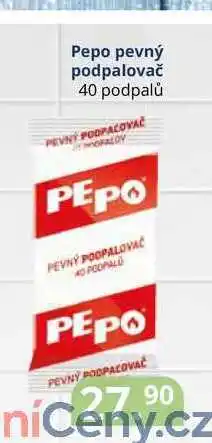 Potraviny CZ Pepo pevný podpalovač 40 podpalů nabídka