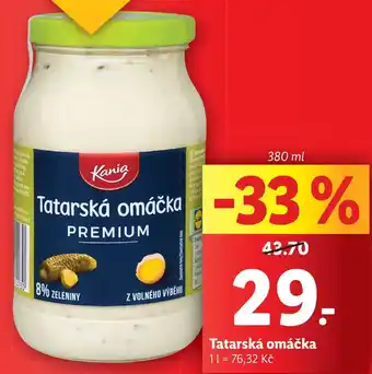 Lidl Tatarská omáčka, 380 ml nabídka