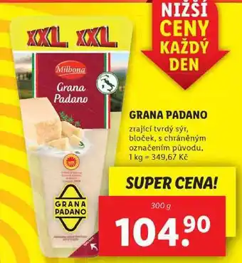 Lidl Grana padano, 300 g nabídka