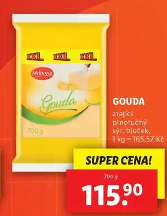 Lidl Gouda, 700 g nabídka