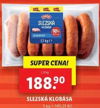 Lidl Slezská klobása, 1,3 kg nabídka