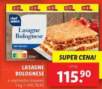 Lidl Lasagne bolognese, 1,15 kg nabídka