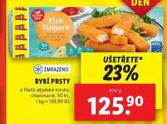Lidl Rybí prsty, 900 g nabídka