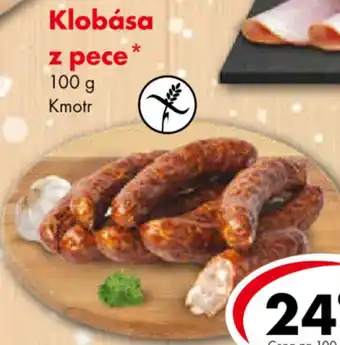 CBA Klobása z pece nabídka