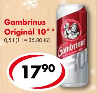 CBA Gambrinus Originál 10 nabídka