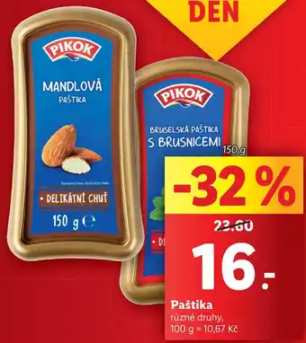 Lidl Paštika, 150 g nabídka