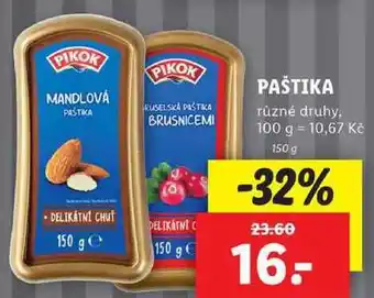 Lidl Paštika, 150 g nabídka