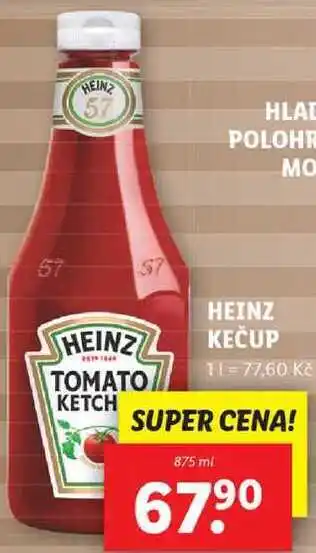 Lidl Heinz kečup, 875 ml nabídka