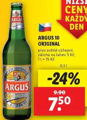 Lidl Argus 10 original, 0,5 l nabídka