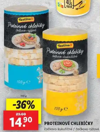 Lidl Proteinové chlebíčky, 100 g nabídka