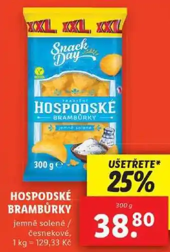 Lidl Hospodské brambůrky, 300 g nabídka