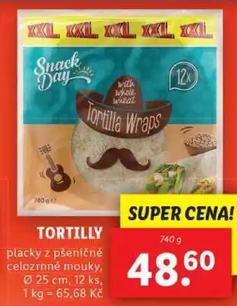 Lidl Tortilly, 740 g nabídka