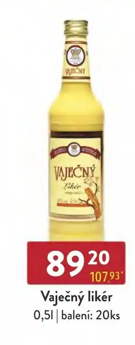 Qanto Vaječný likér 0,5L nabídka