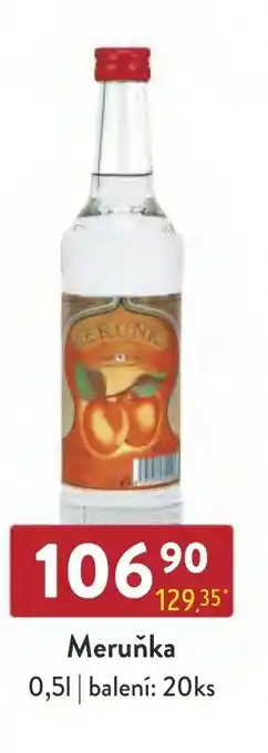 Qanto Meruňka 0,5L nabídka