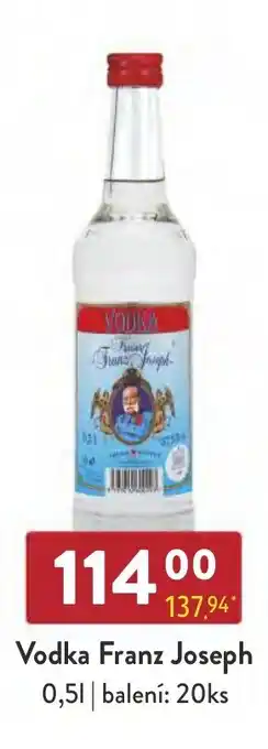 Qanto Vodka Franz Joseph 0,5L nabídka