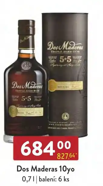 Dos Maderas 10yo 0.7L