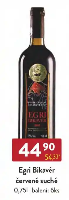 Qanto Egri Bikavér červené suché 0.75L nabídka