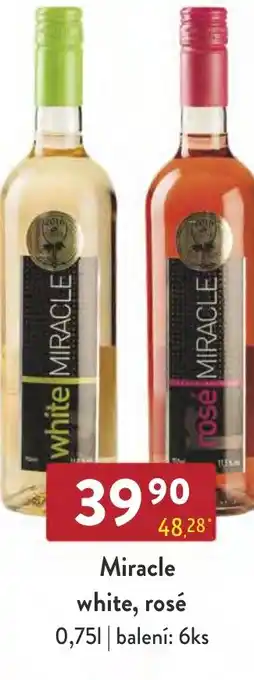 Qanto Miracle white, rosé 0.75L nabídka