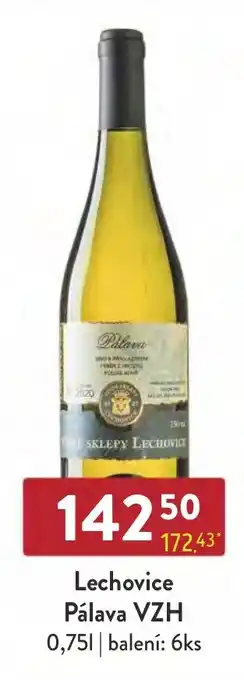 Lechovice Pálava VZH 0,75L